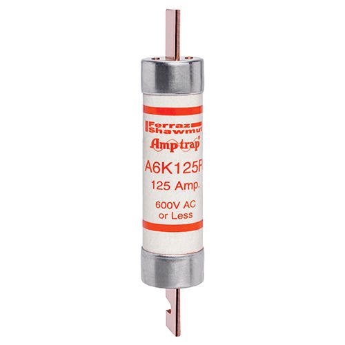 A6K125R - Fuse Amp-Trap® 600V 125A Fast-Acting Class RK1 A6K Series